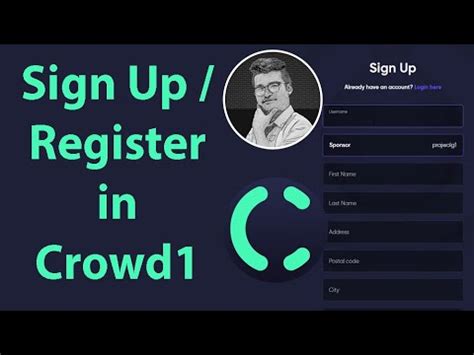 crowd1.com sign up|HOW TO SIGN UP MEMBERS IN CROWD1 .